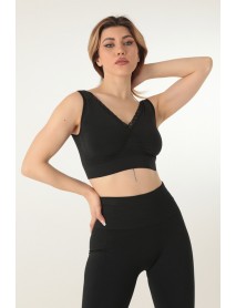 DoReMi Seamless Pick-up Bustier  Black 999-ZZ0136