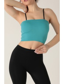  Miorre Strapless Strappy Wick Sports Bustier Blue 999-ZZ0141