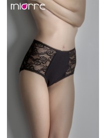 Miorre Elegant Lace Transpan Transitive High Waist See-Through Women's Fancy Panties 001-013145