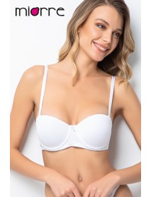 Miorre Push-Up Filled Strapless Bra 148-006010 Black