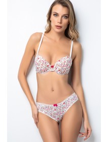 Miorre Push-Up Filled Floral Print Bra Set 148-006265