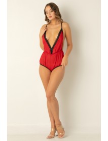 Phevos Fancy Shorts Suit 012-000262 Red