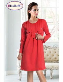 DoReMi Long Sleeve Combed Nightgown 002-000326