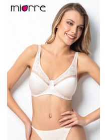 Miorre Underwire Lace Detail Minimizer Pick-up Bra Skin Color 148-006855