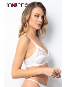 Miorre Lace Detail Minimizer Pick-up Bra Without Underwire 148-006830 Ecru