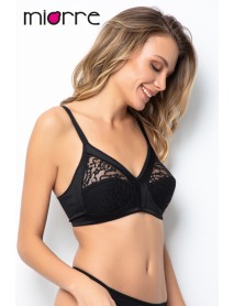 Miorre Lace Detail Minimizer Pick-up Bra Without Underwire 148-006830 Black