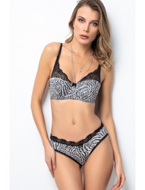 Miorre Push-Up Filled Lace Detailed Bra Set 148-006955
