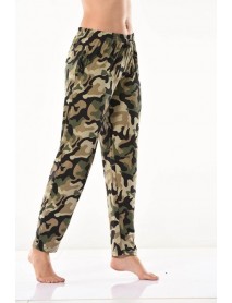 Derya Kurşun Camouflage Patterned Sweatpants 0573