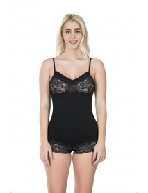 Derya Kurşun Rope Strap Lacy Athlete Shorts Set Derya Kurşun 071