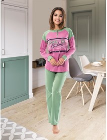Derya Kurşun Long Sleeve Women's Pajama Set Derya Kurşun 1120