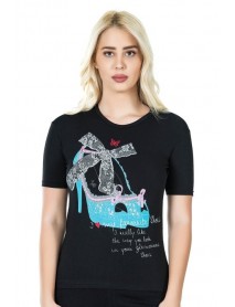 Derya Kurşun Printed Women's T-Shirt Derya Kurşun 275