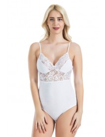 Derya Kurşun Rope Strap Lace Women's Bodysuit Derya Kurşun 334