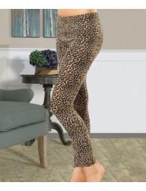 Derya Kurşun Leopard Long Women's Tights 434