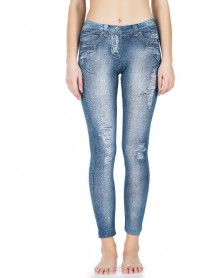 Derya Kurşun Denim Look Women's Leggings 440