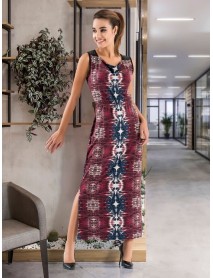 Derya Kurşun Thick Strap Long Women's Dress Derya Kurşun 956