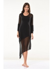 Derya Kurşun Transparent Detailed Long Dress Derya Kurşun 958