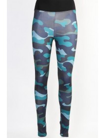 Derya Kurşun Camouflage Pattern Leggings Tights TRND06