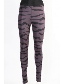 Derya Kurşun Patterned Purple Women's Leggings Tights Derya Kurşun TRND10