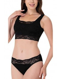 İmer Modal Lace Wide Strap Bustier İmer 1118