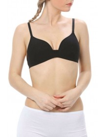 İmer 2211 Cross Back Modal Bra Black