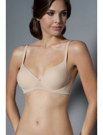 İmer 2237 Seamless Combed Cotton Bra Skin Color