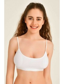İmer 2603 Modal Bustier White