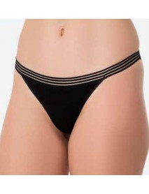 İmer Transparent Tulle Elastic Modal Slip Panties İmer 4274