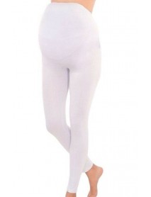 İmer 4341 Modal Maternity Long Tights White