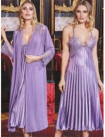 Jeremi 627 Silk Satin Lace 6 Piece Set