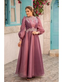 Sahara Kuvars Evening Dress Lilac