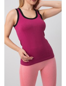 Gigotto Corded Tank Top Fuchsia Athlete 001-001260 