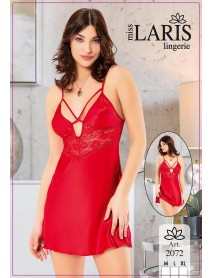 Laris Satin Short Nightdress 2072
