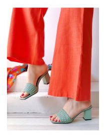 Awon Lenmar Green Slippers