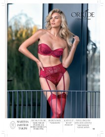 Orkide Martha Straples Garters Set 