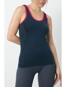 Gigotto Women's Exercise T-Shirt Navy Blue 001-001257 