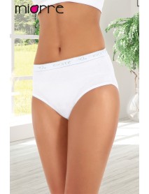 Miorre 100% Natural Cotton High Waist Belted Comfortable Fit Women's Bato Panties 001-000221