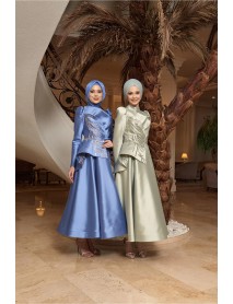 Sahara Sevde Evening Dress Mint