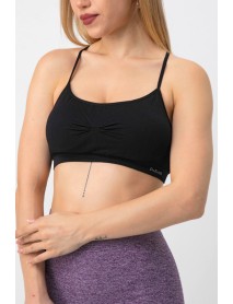 002-000147  DoReMi Cross Back Strap Sports Bra