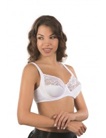 Emay 165 C Underwire Supporting Bra White
