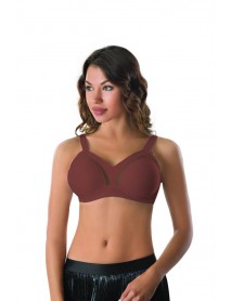 Emay 168 C Push Up Minimizer Burgundy