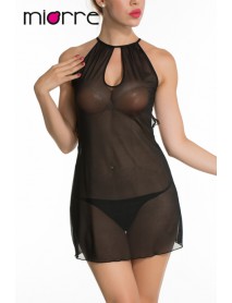 Miorre Backless Transparent Fantasy Nightgown 001-000081