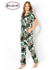  DoReMi Ivied Short Sleeve Women's Pajama Set 002-000835