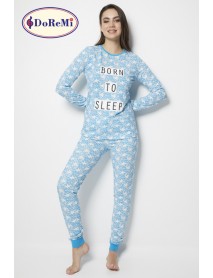 DoReMi Born to Sleep Women's Pajama Set 002-000500