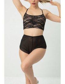 DoReMi Fancy Transparent Shorts Bralette Set 002-001286