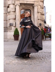 Sahara Zişan Evening Dress Black